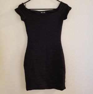 Black dress by wet seal